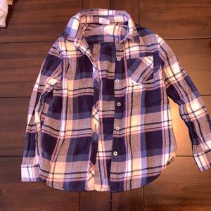 Jumping Beans size 6 flannel girls